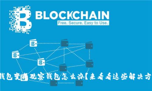 TP钱包变成观察钱包怎么办?来看看这些解决方案!