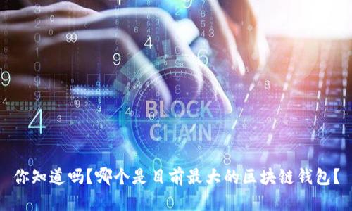 你知道吗?哪个是目前最大的区块链钱包?